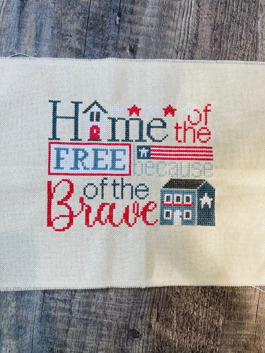 Primrose Cottage Stitches Home of the Free Cross Stitch