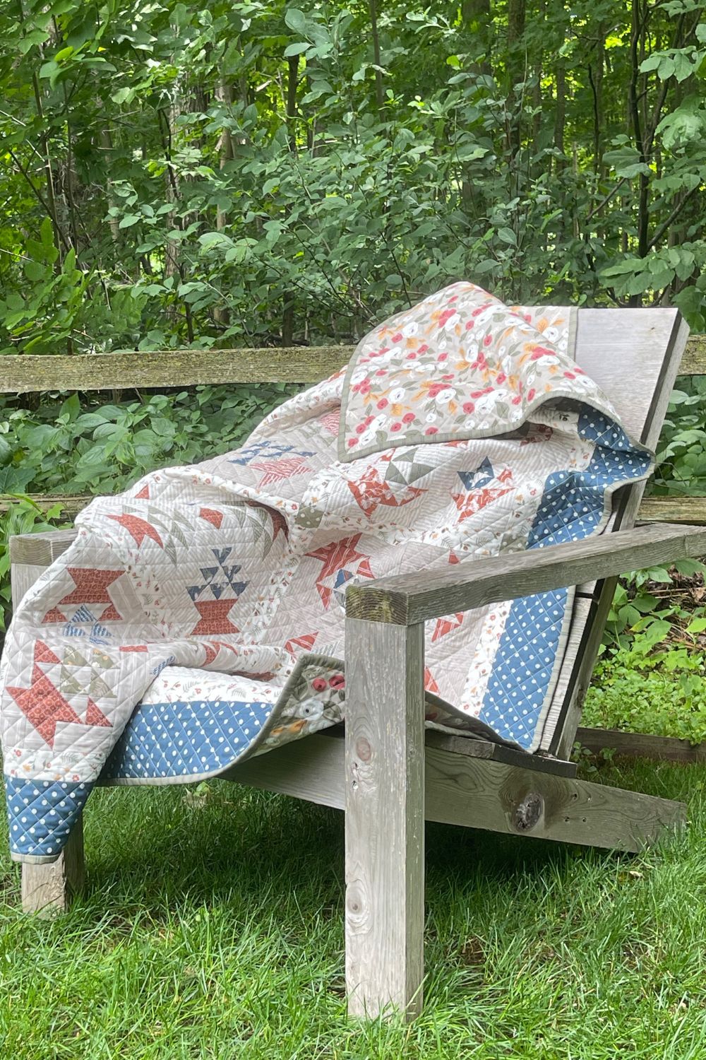 Summer picnic quilt