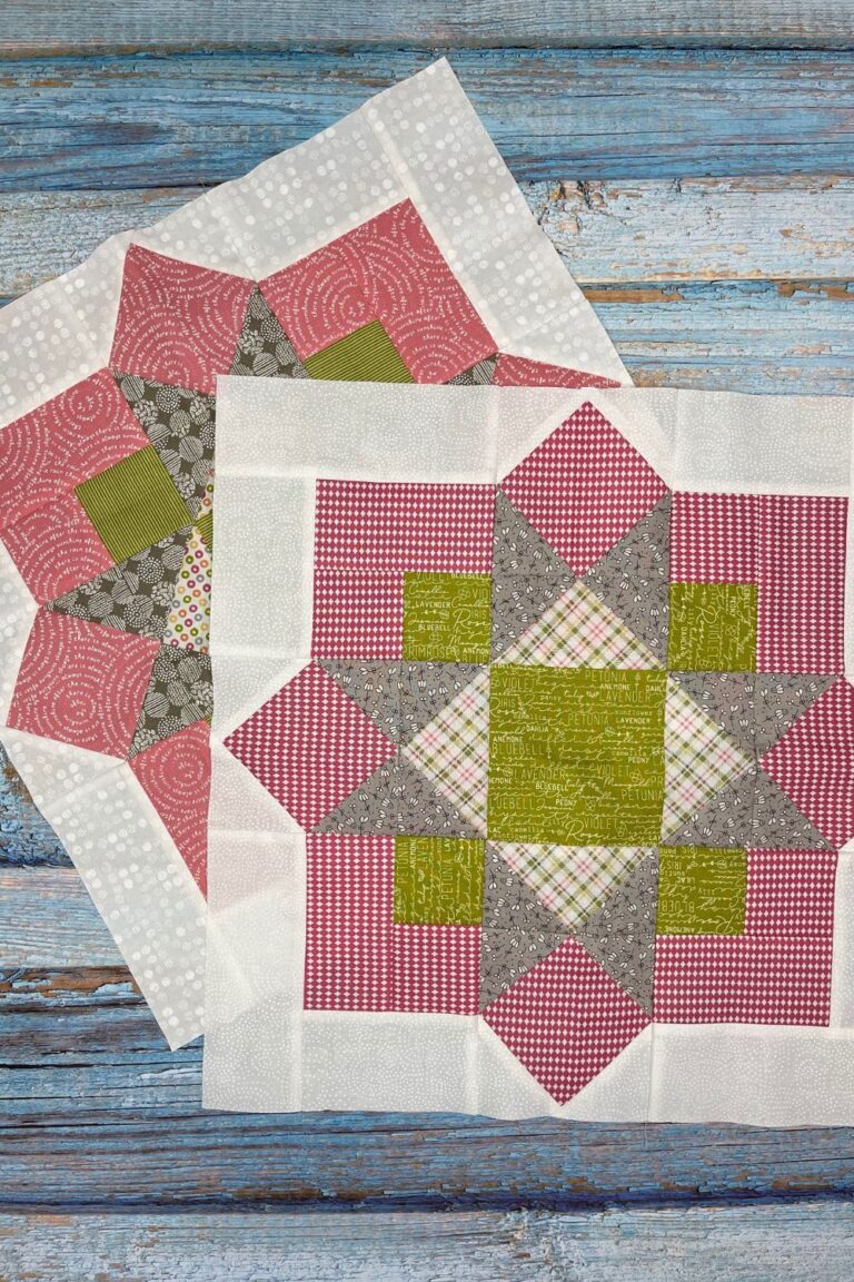 Barn Star Sampler Moroccan Star Quilt Blocks