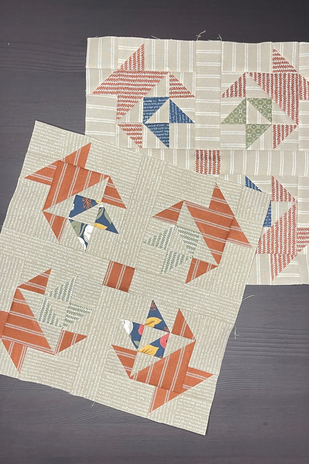 Summer Picnic Quilt Flower Pot Fabric