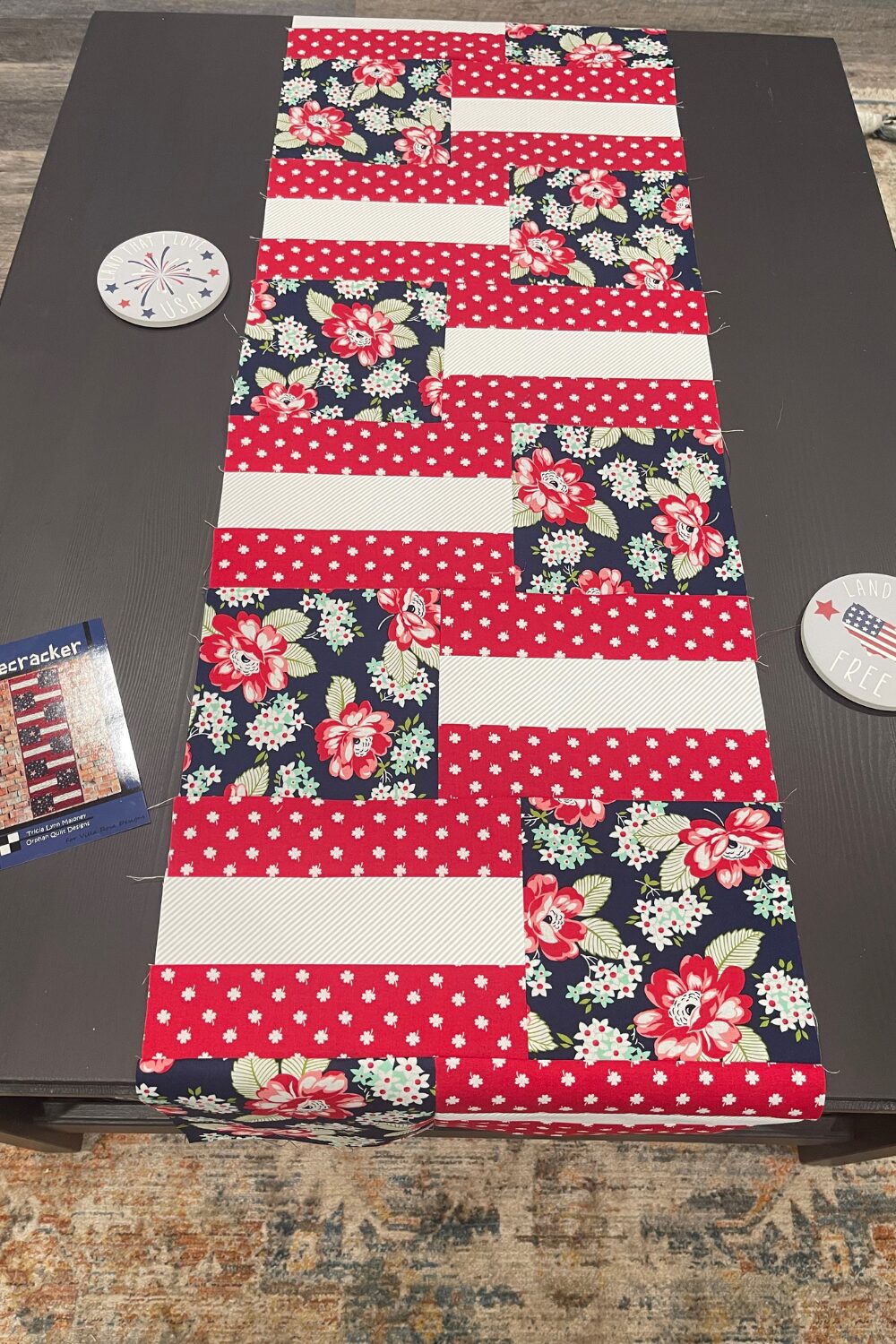 patriotic table runner