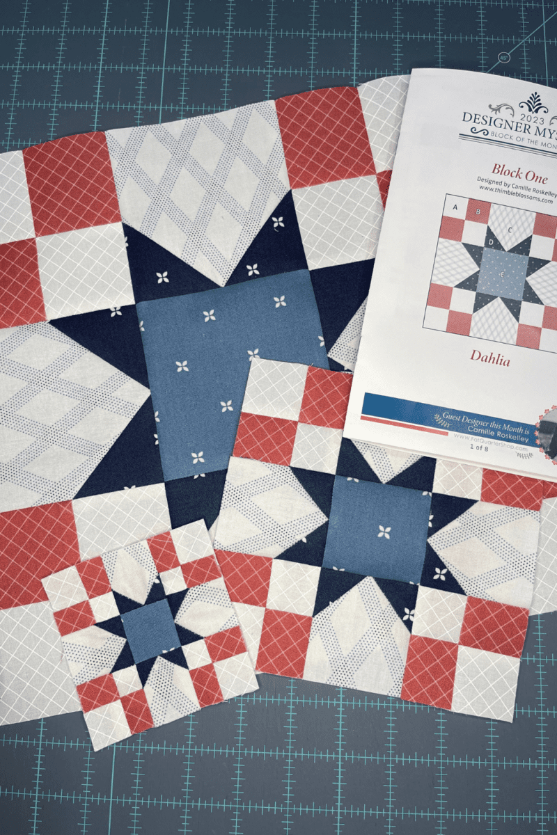 Designer Mystery Quilt Blocks