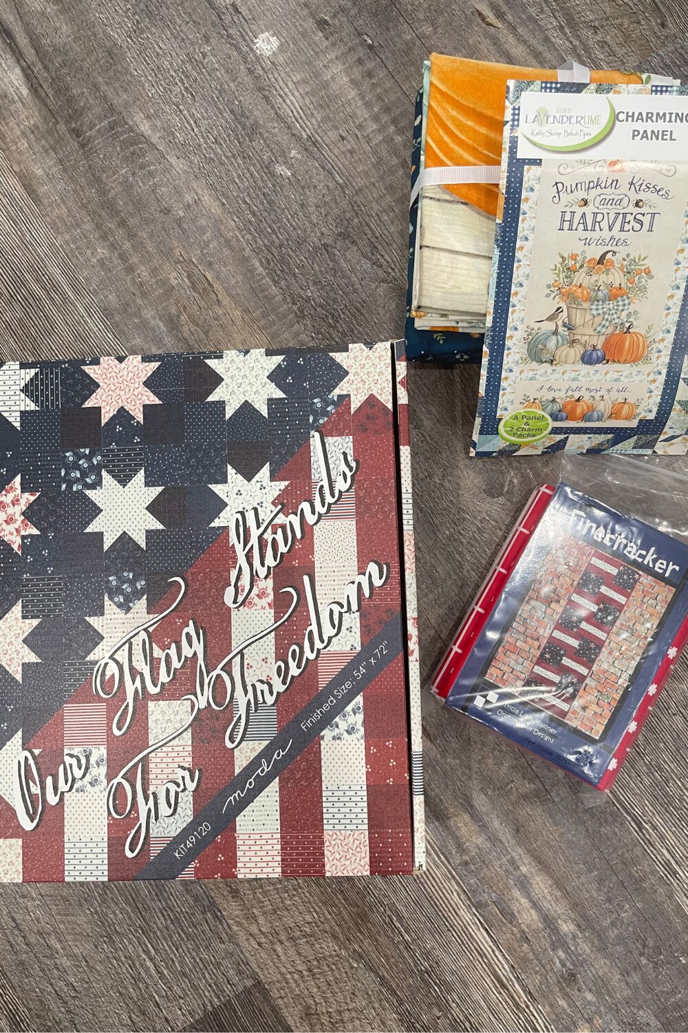 Quilt Kits Patriotic and Harvest