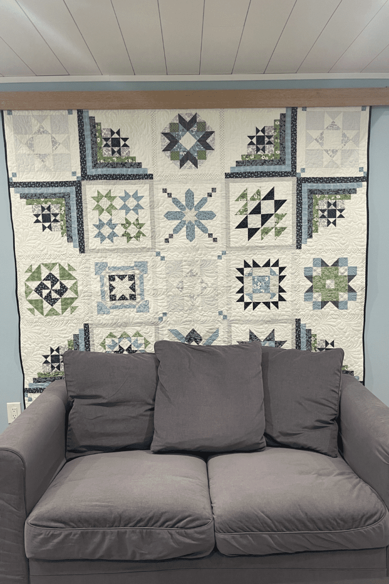 hanging quilt