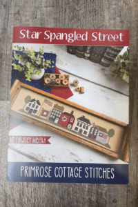 Star Spangled Street cross stitch chart by Primrose Cottage Stitches