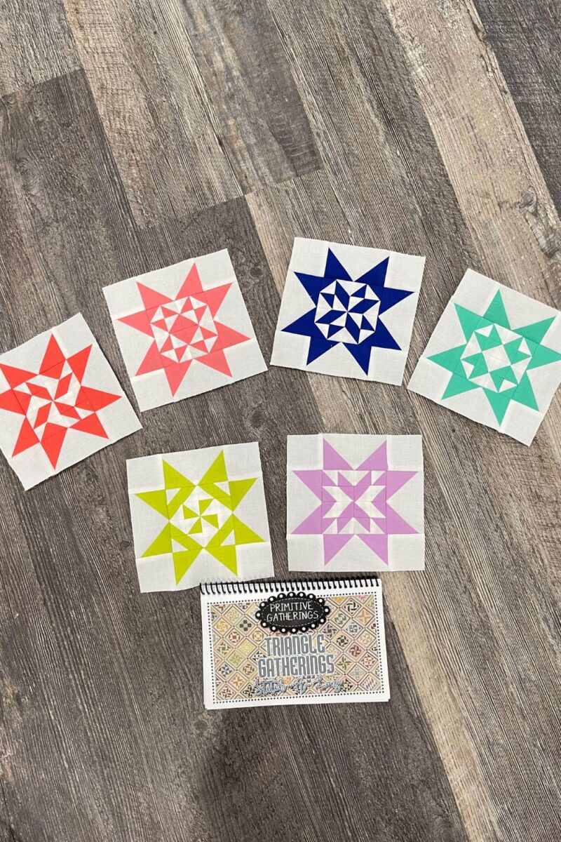 Half Square Triangle Quilt Blocks
