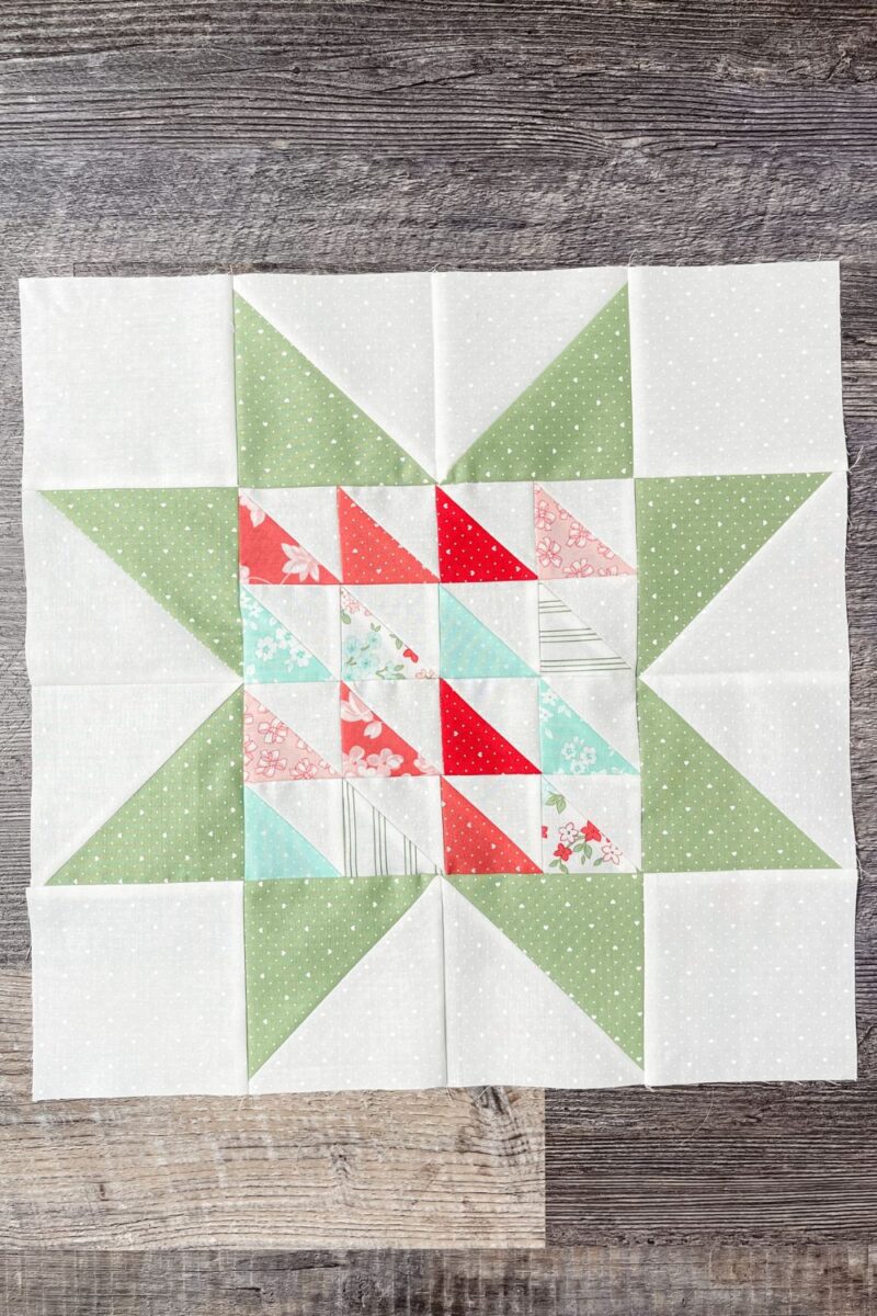 Stitch Pink 2023 Moda quilt Adore designed by Camille Roskelley.