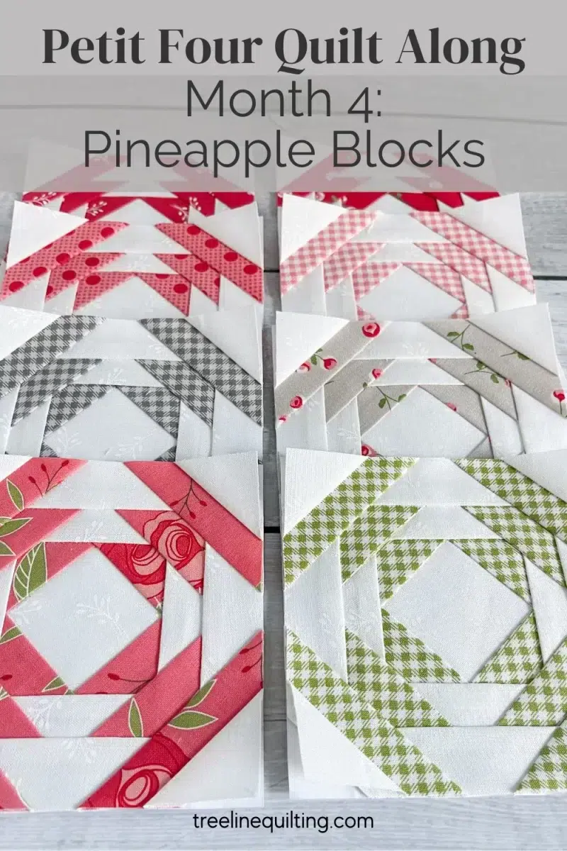 Cover image for the Petit Four Quilt Along Month 4
