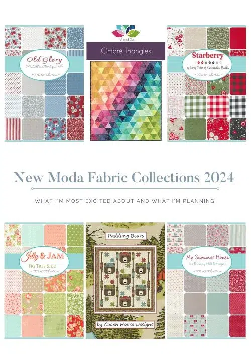 New Moda Fabric Collections 2024: My must haves for the first half of the year