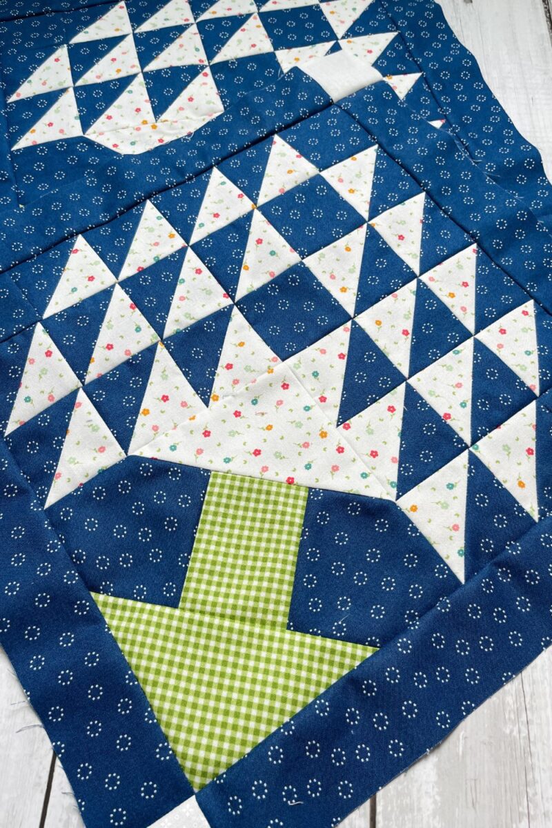 The Tree of Life quilt block is month 5 of the Moonbeams quilt along.