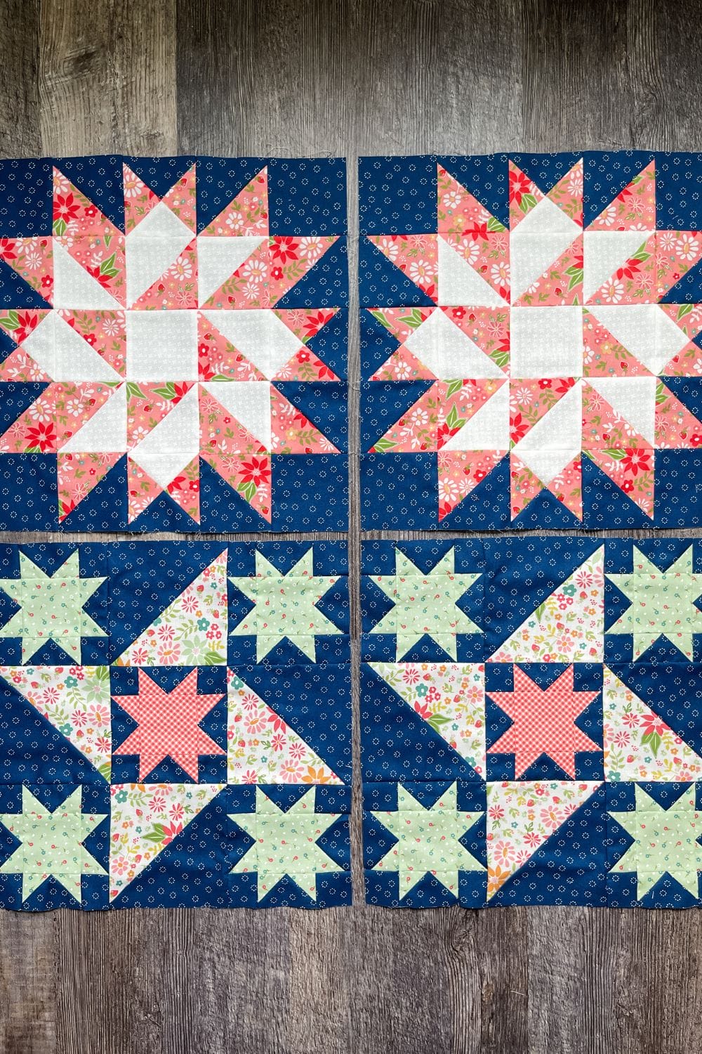 Moonbeams Month 4 -Wishing Star & Friendship Star Blocks - Treeline ...