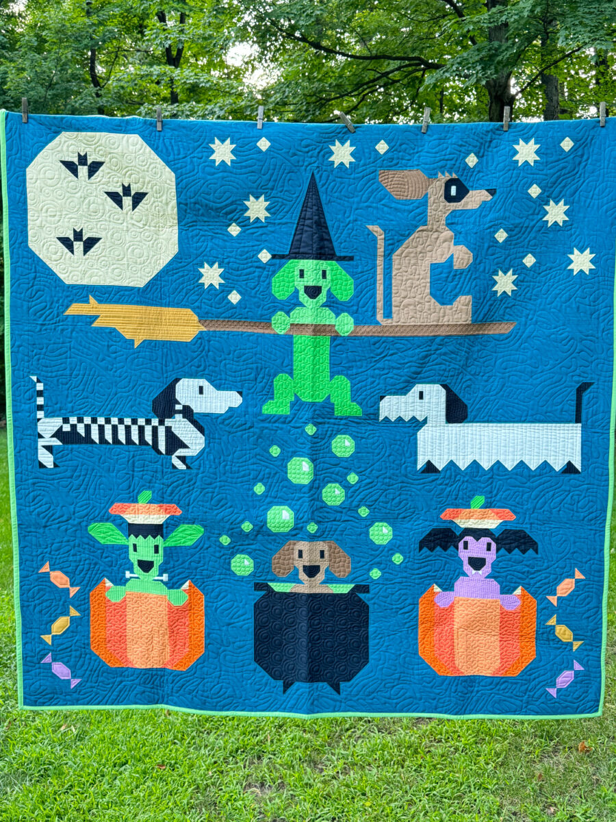 Halloweens quilt by Art East Quilting Co.