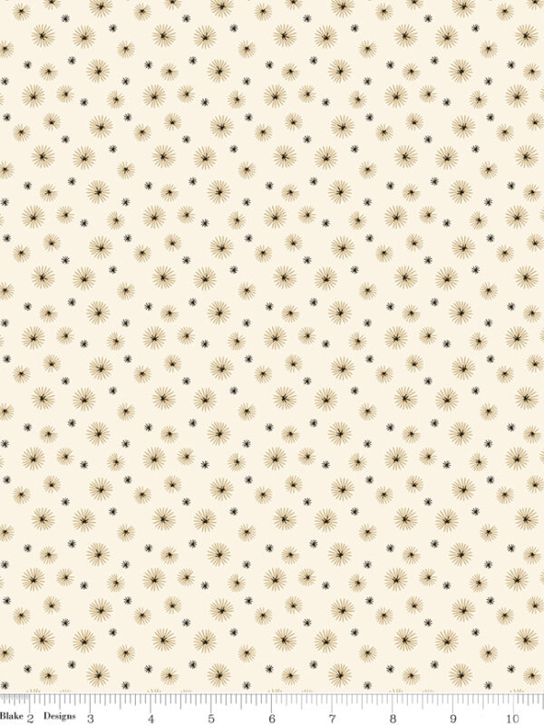Morning Latte Seedpods Latte by Sandy Gervais for Riley Blake Designs — 100% cotton quilting fabric, 43/44" wide.