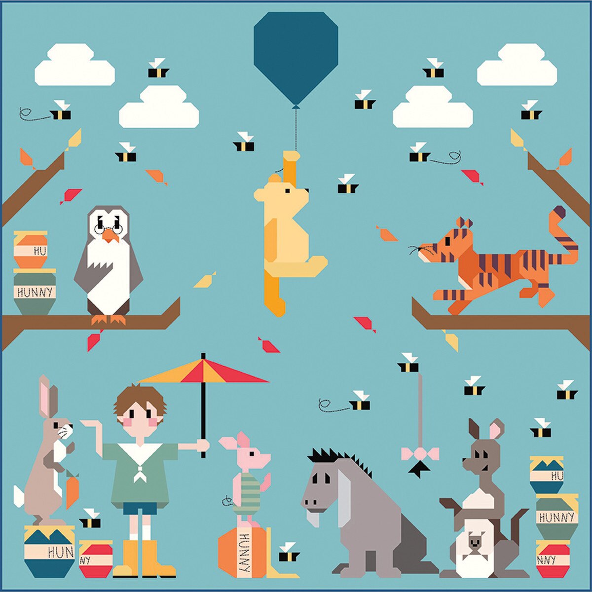 100 Acre Wood Quilt Kit
