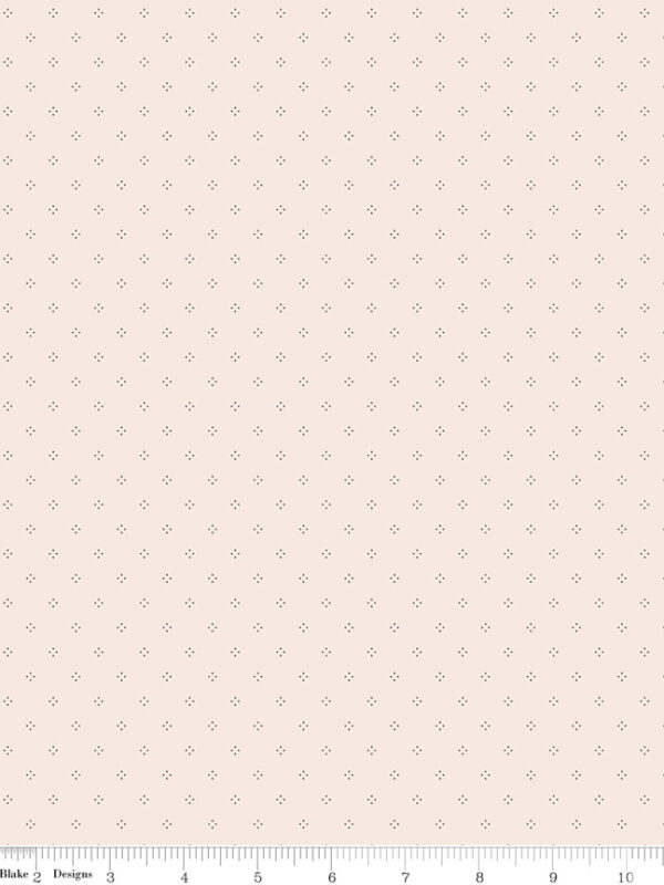 Threads of Grace Main Dots Latte fabric by Kassidy Grace for Riley Blake Designs, 100% cotton quilting fabric from the Threads of Grace collection.