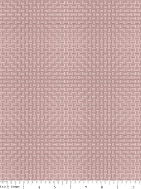 Threads of Grace Main Criss Cross Canyon Rose fabric by Kassidy Grace for Riley Blake Designs, 100% cotton quilting fabric from the Threads of Grace collection.