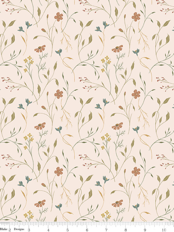 Threads of Grace Main Latte fabric by Kassidy Grace for Riley Blake Designs, 100% cotton quilting fabric from the Threads of Grace collection.