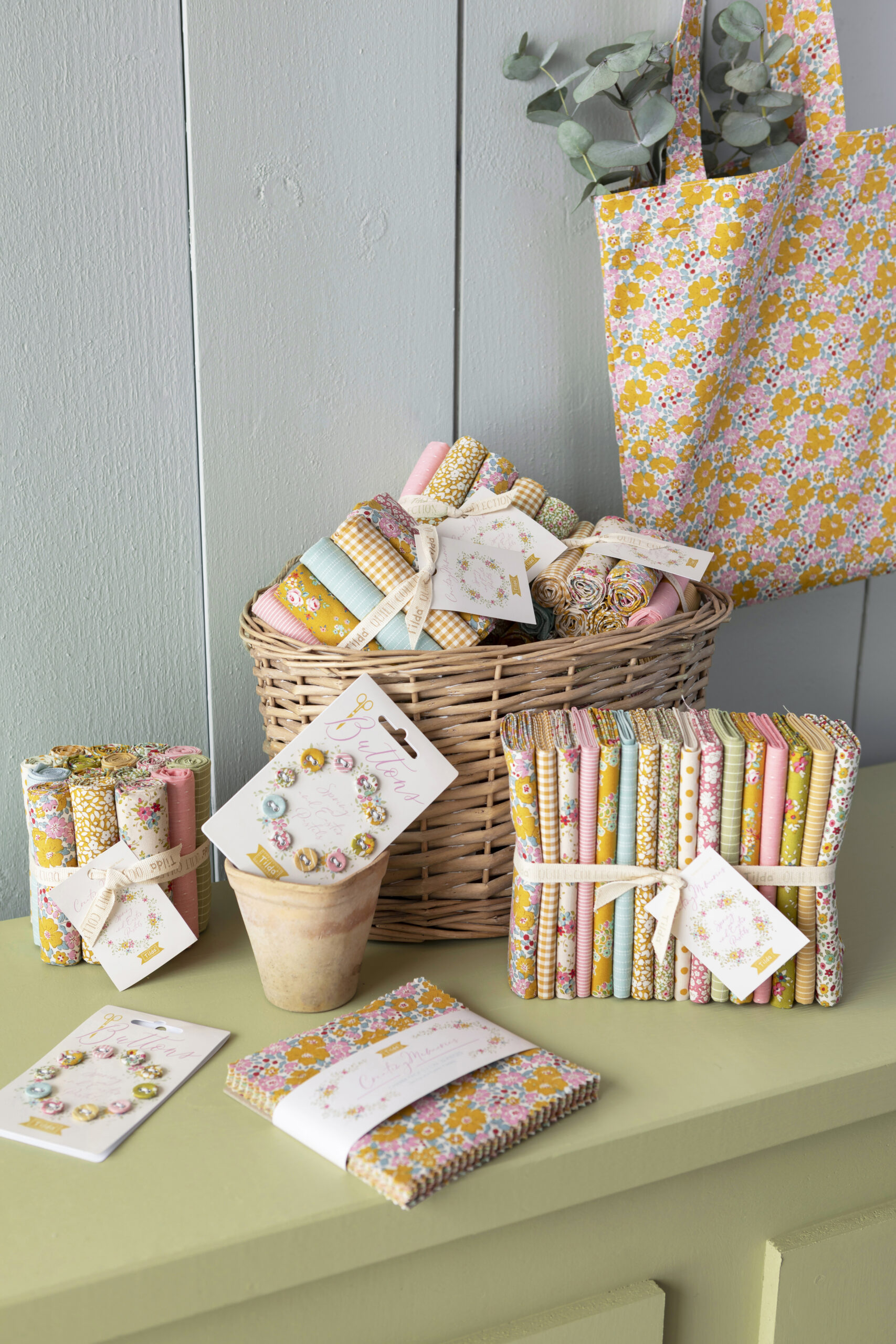 Stylized photo of Tilda Creating Memories Spring Fat Quarter Bundle