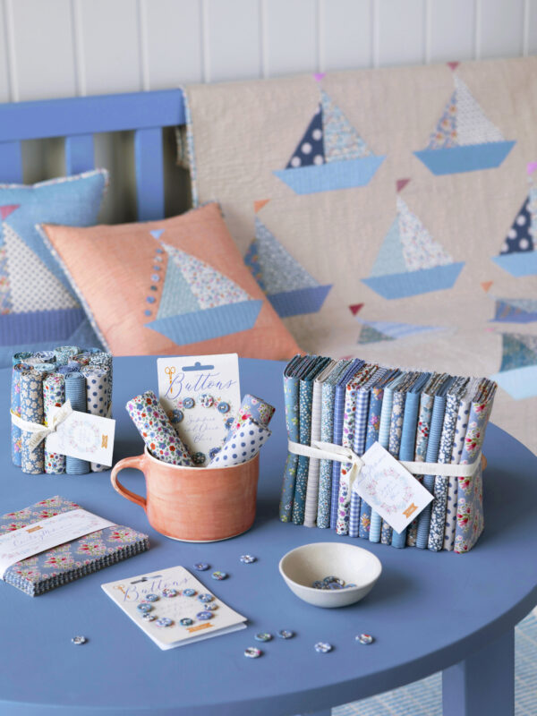 Stylized photo of the Tilda Creating Memories Summer Fat Quarter Bundle