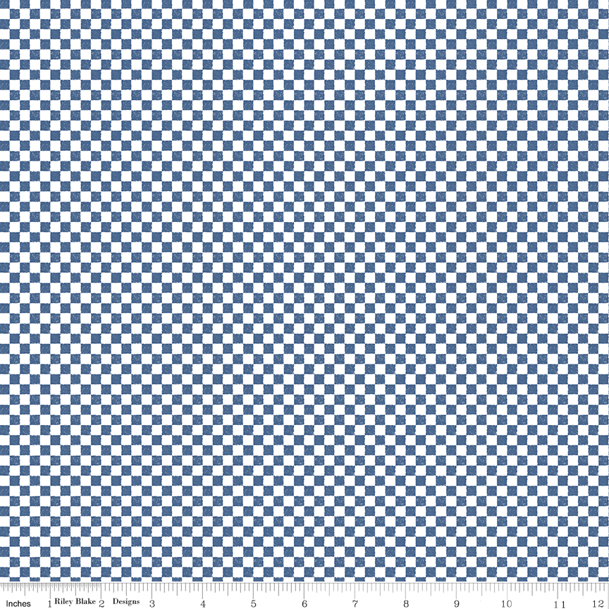Check Please! 1/4" Check Denim