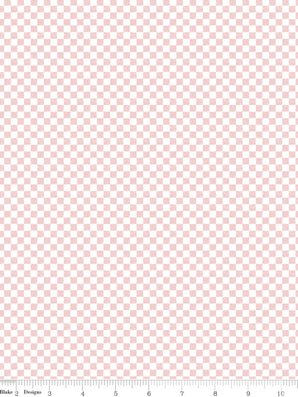 Check Please! 1/4" Check Baby Pink
