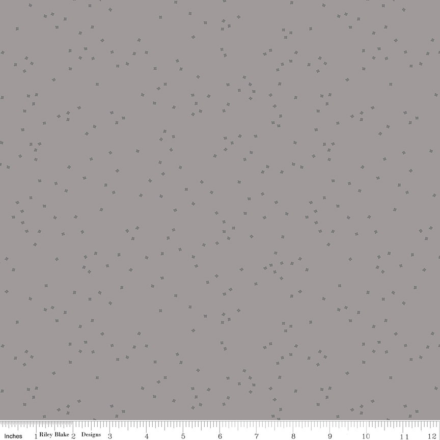 Blossoms Tone On Tone In Color Gray