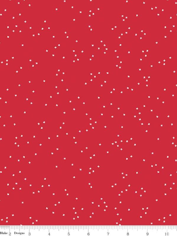 Blossoms In Color Red