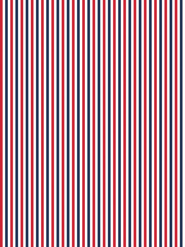 1/8" Stripe Patriotic