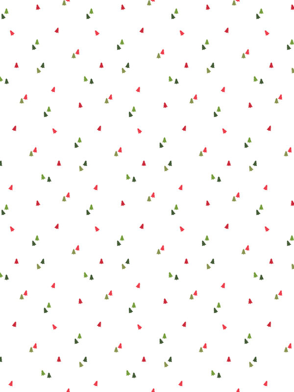 Seasonal Basics Trees White
