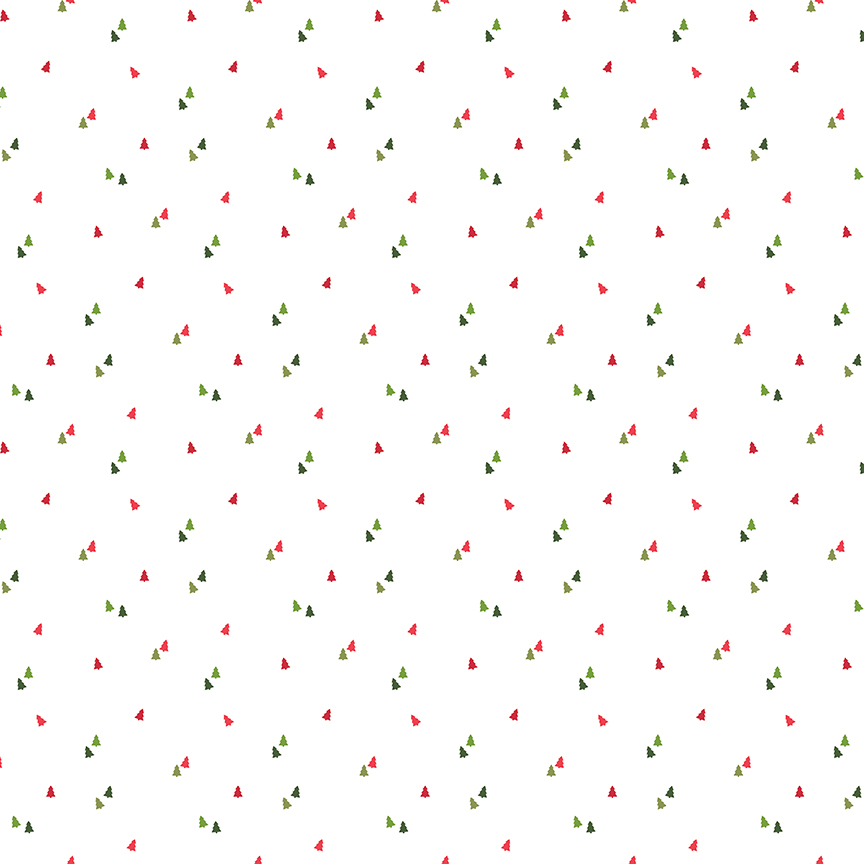 Seasonal Basics Trees White
