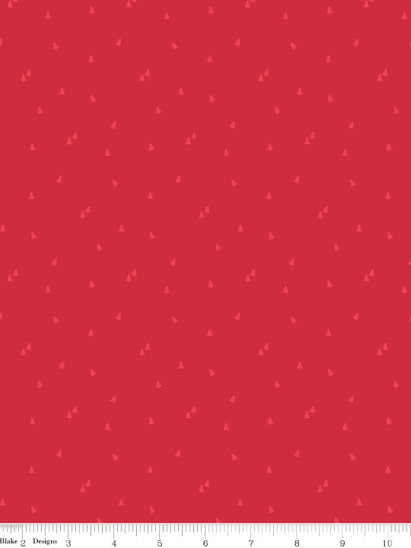 Seasonal Basics Trees Red