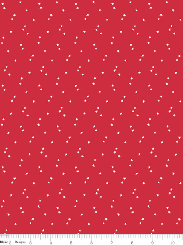 Seasonal Basics Stars Red