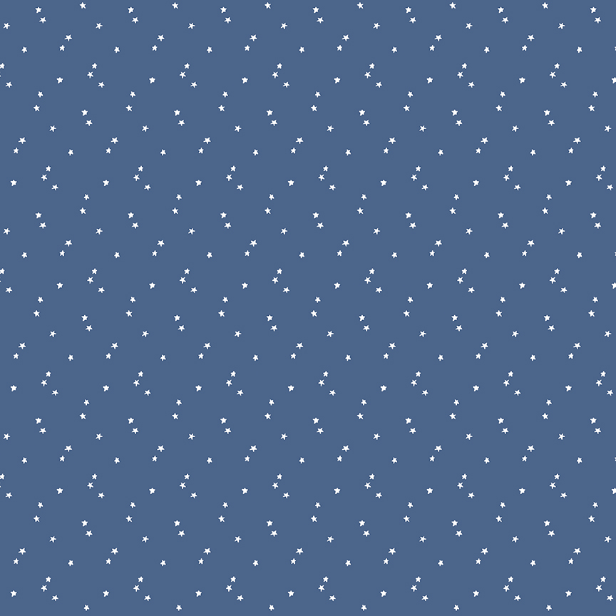 Seasonal Basics Stars Blue