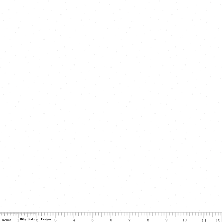 Dapple Dot Tone-on-Tone White