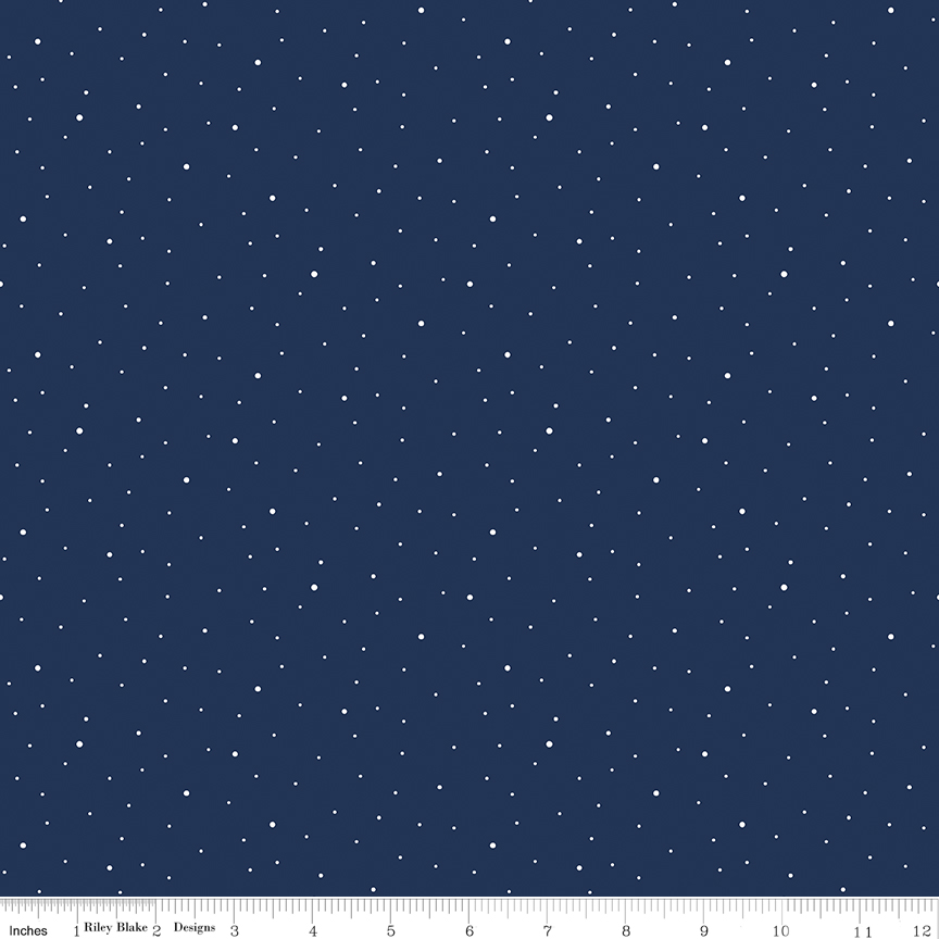 Dapple Dot Navy