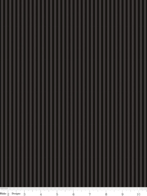 1/8" Tonal Stripe Black