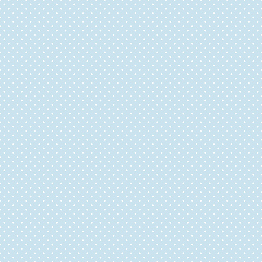 Swiss Dot Boy Blue