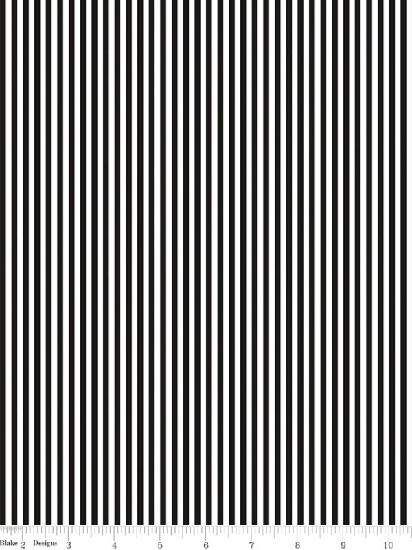 1/8" Stripe Black