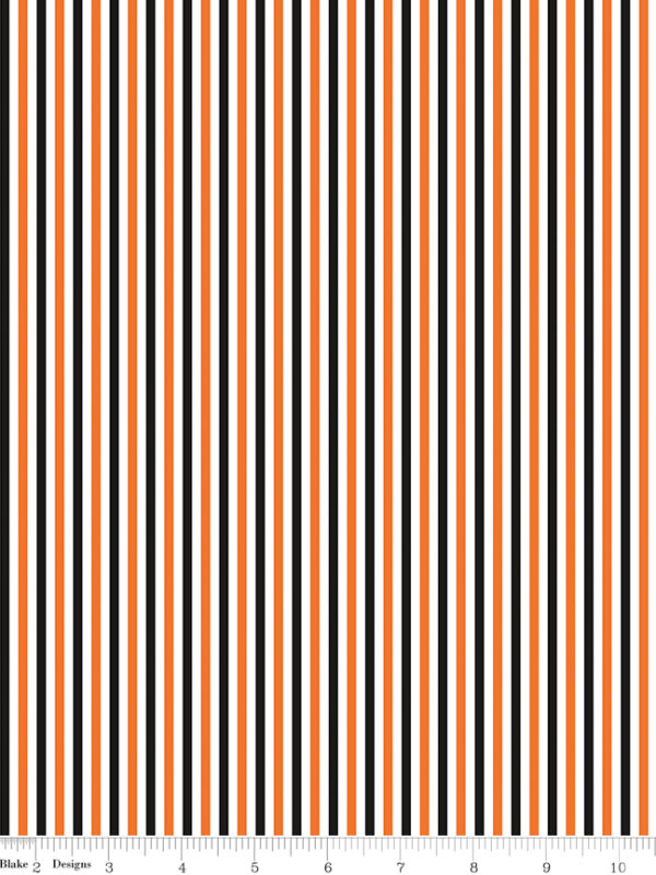 1/8" Stripe Halloween