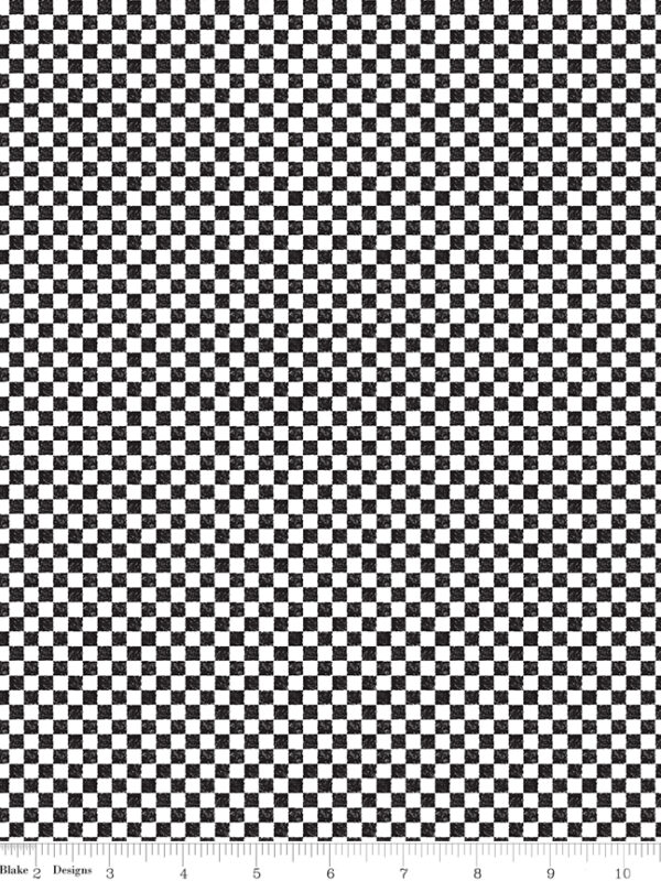 Check Please! 1/4" Check Black