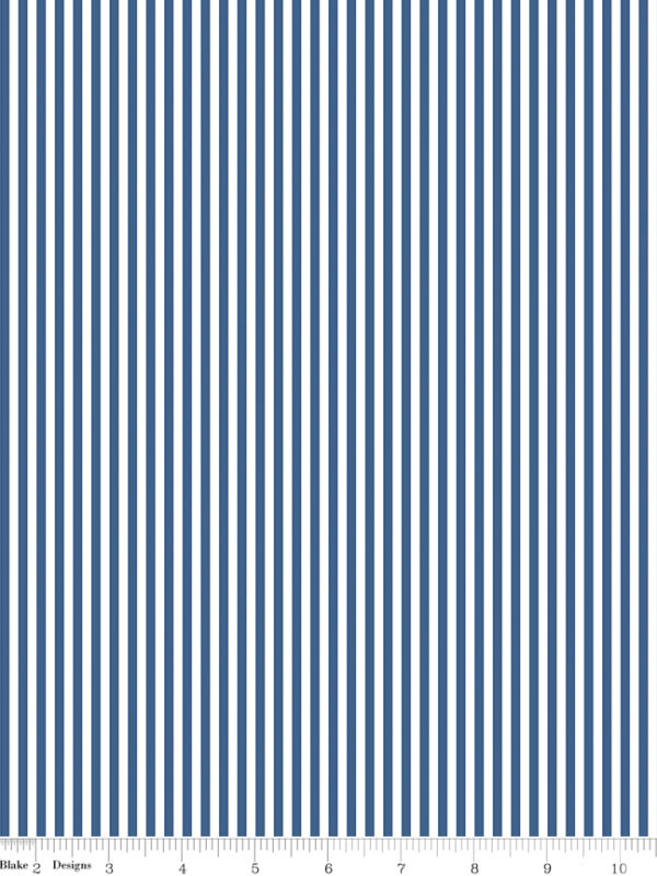 1/8" Stripe Denim