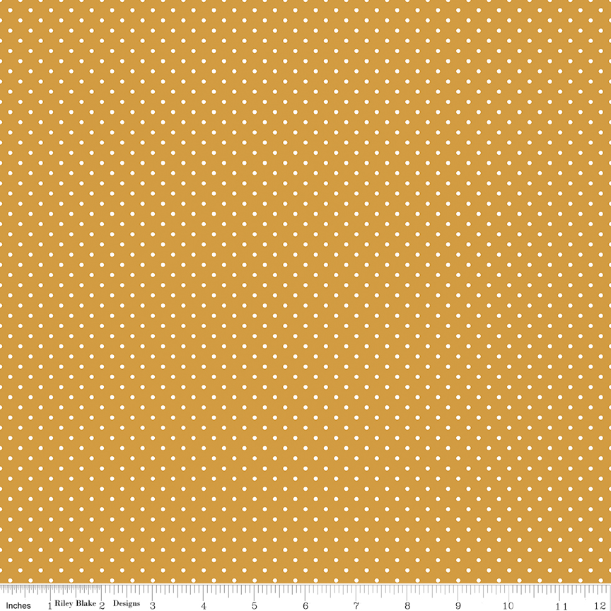 Swiss Dot Golden