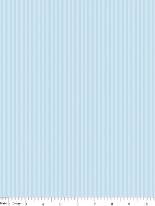 1/8" Tonal Stripe Boy Blue