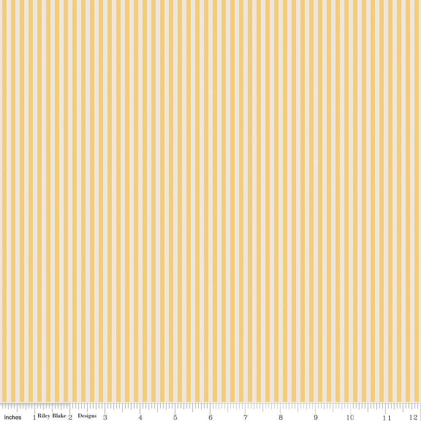 1/8" Stripe on Ivory Honey