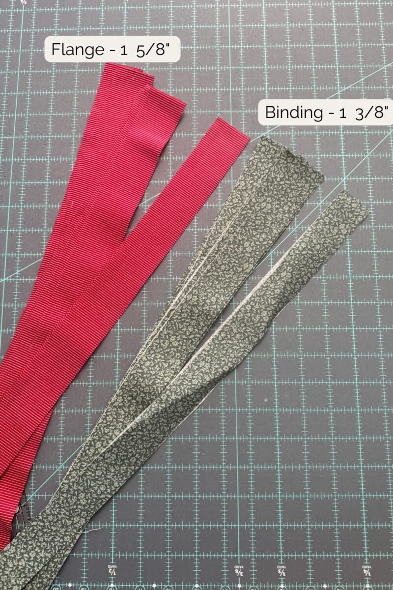 How to Make a Flanged Binding for Your Quilt - Treeline Quilting