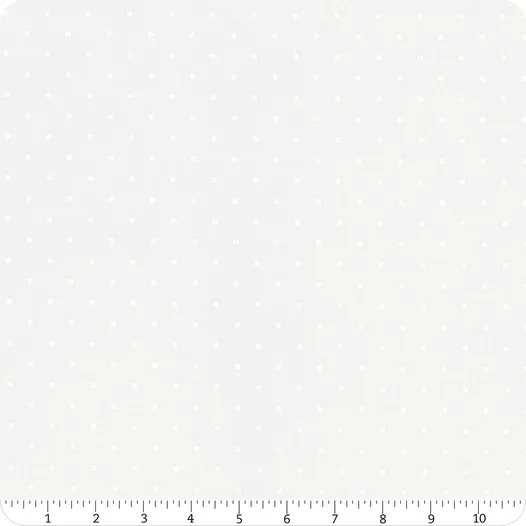 Magic dot fabric white on white