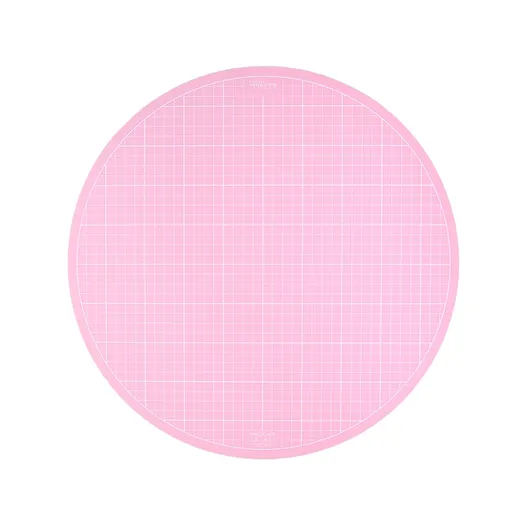 Sue Daley round pink 10" rotating cutting mat