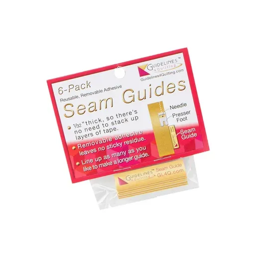 Adhesive Seam Guides for sewing machine