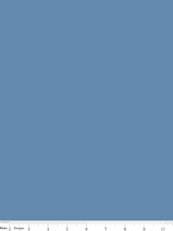 Confetti Cotton Dusk fabric by Riley Blake Designs blue gray solid quilting fabric