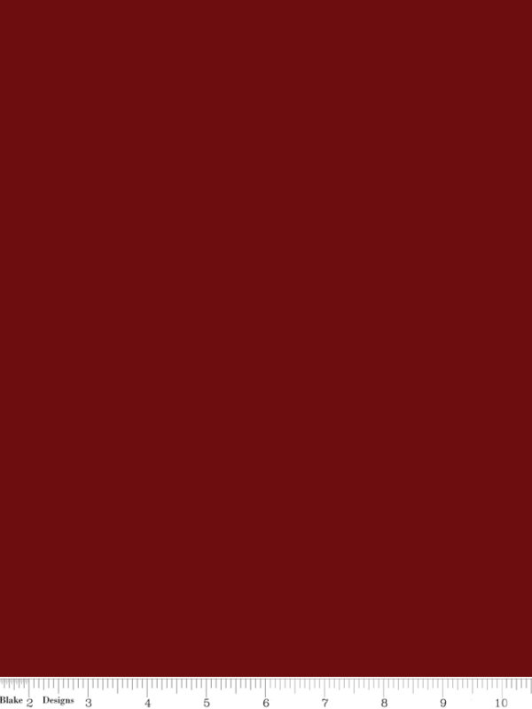Confetti Cotton Mahogany fabric by Riley Blake Designs reddish brown solid quilting fabric